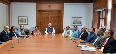 PM Narendra Modi Meeting CCS Meeting IANS Photo 26