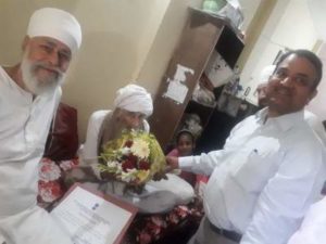 111 Year Old Bachan Singh Votes In Delhi IANS May 12