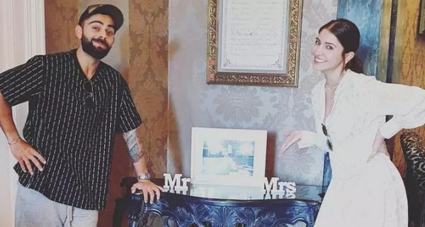 Virat Kohli and Anushka Sharma Insta_600x320