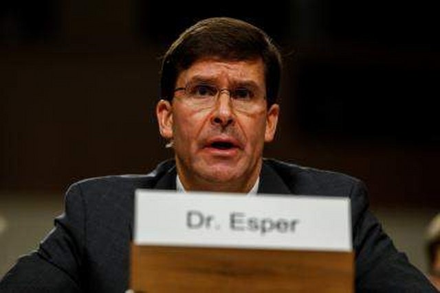 Dr Esper US Dedence Secetary_640x427