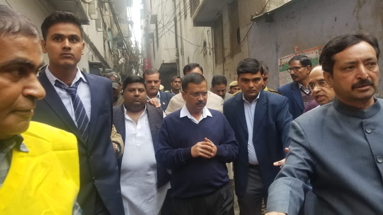 Arvind Kejriwal AAP Dec 8 Delhi Fire 43 Dead
