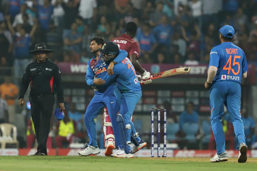 India beat West Indies in 3rd T20I