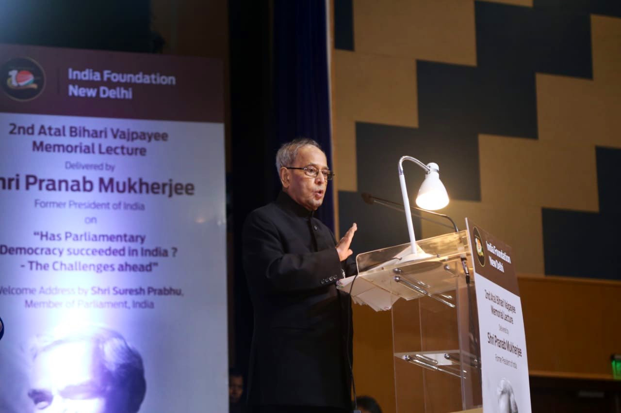 Pranab Mukherjee Twitter DEC 16