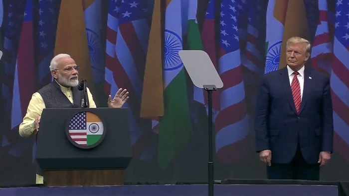 Narendra Modi and Donald Trump Meeting