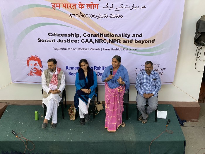 Rohith Vemula Mother Twitter