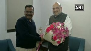 Kejriwal meet Shah
