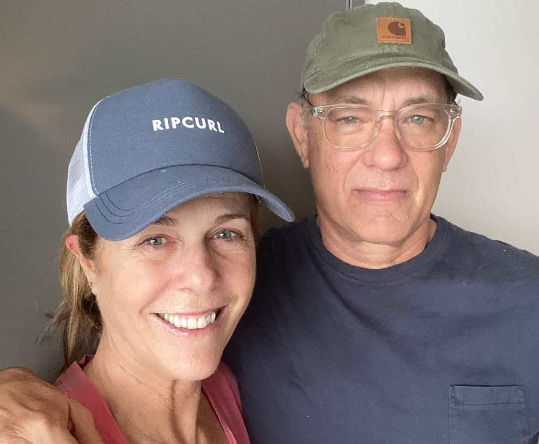 Tom Hanks Rita Wilson COVID19 Facebook Photo