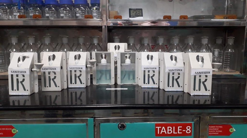 Hand Sanitiser Railways