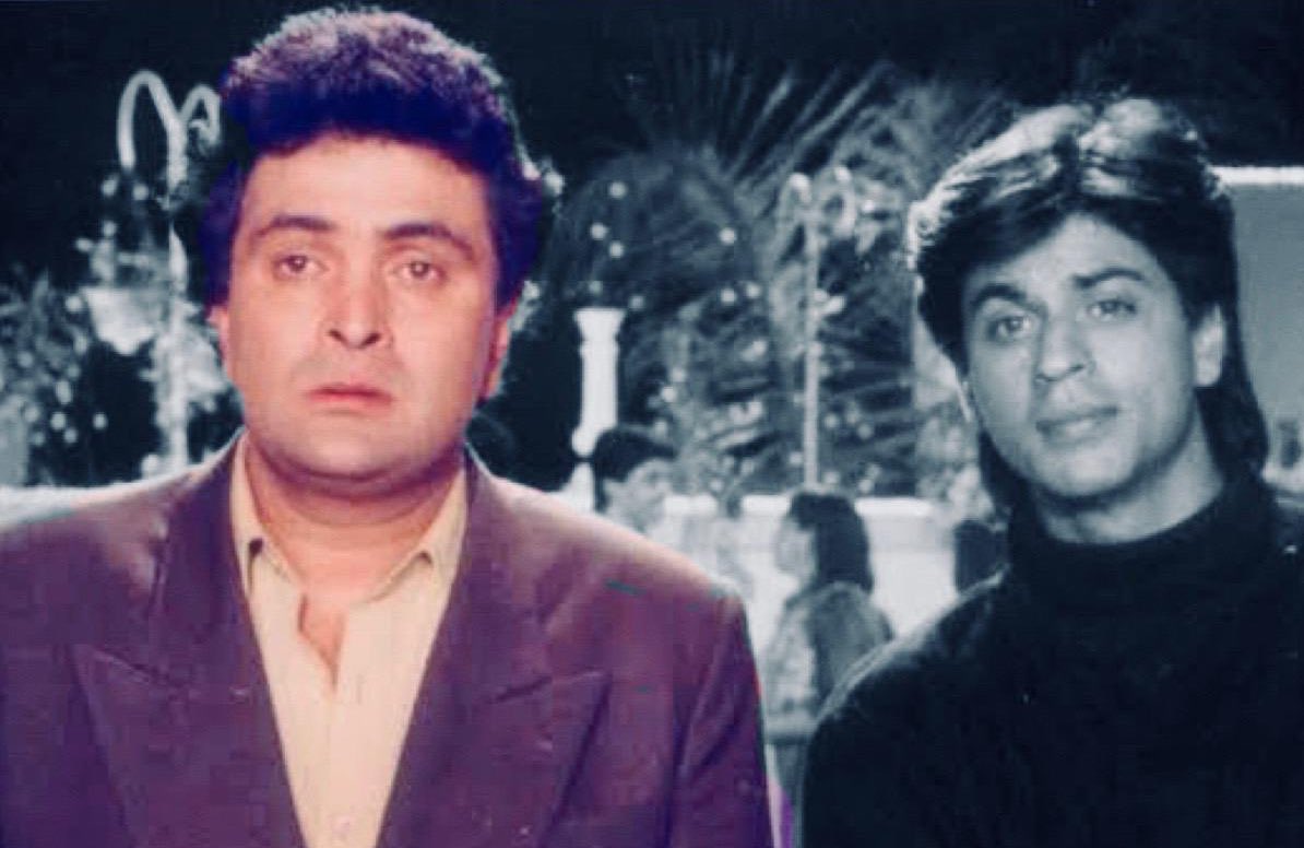 Sharukh Khan Rishi kapoor Photo Twitter