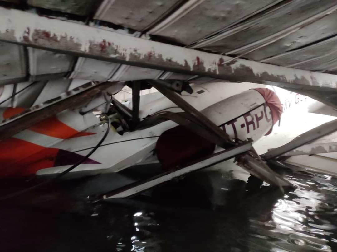 Kolkata Airport After Amphan Cyclon Photo Twitter