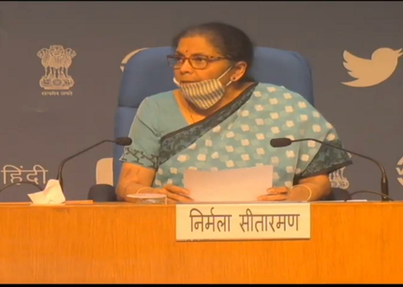 Nirmala Sitharaman May 13 2