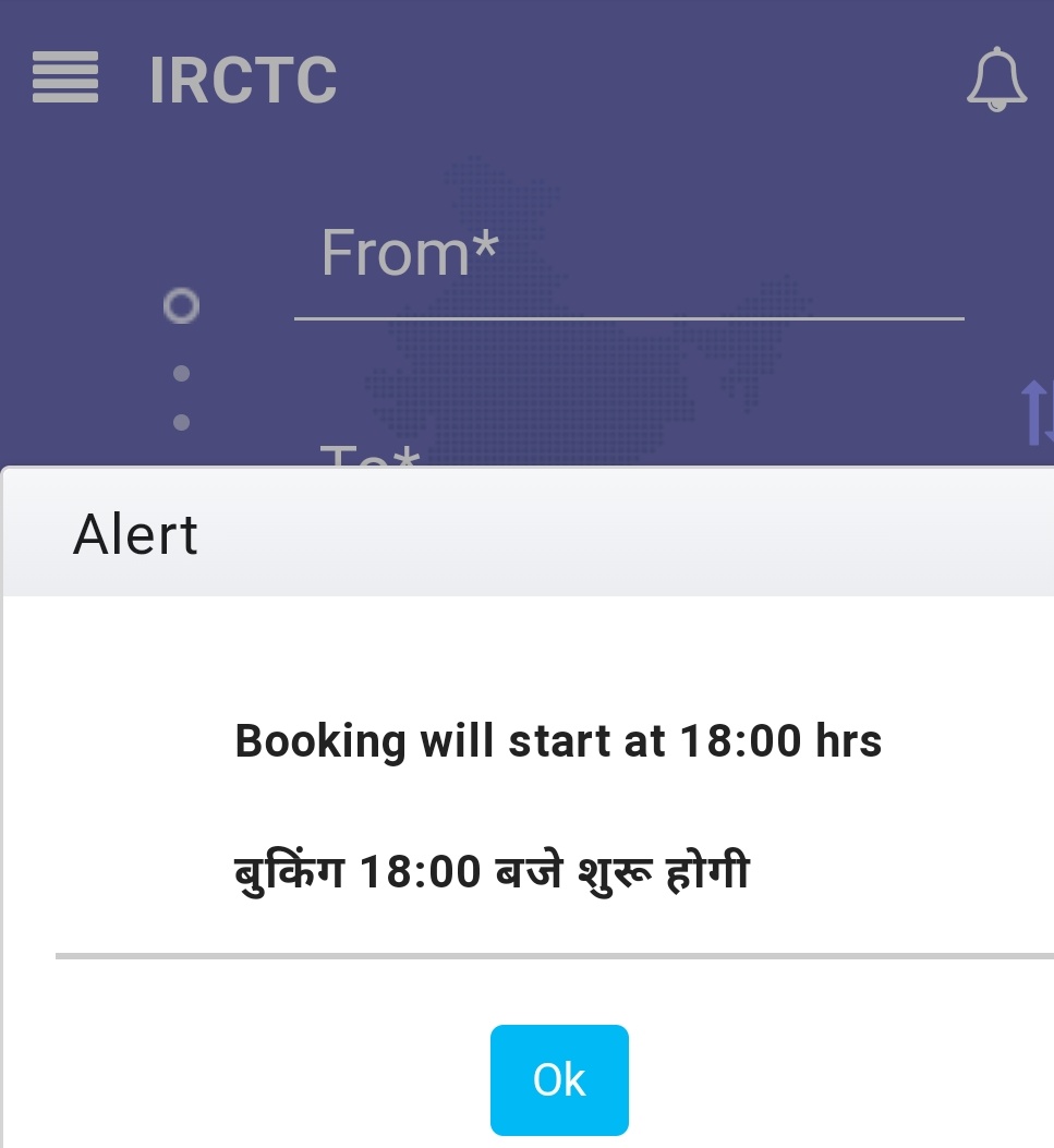 IRCTC crashes