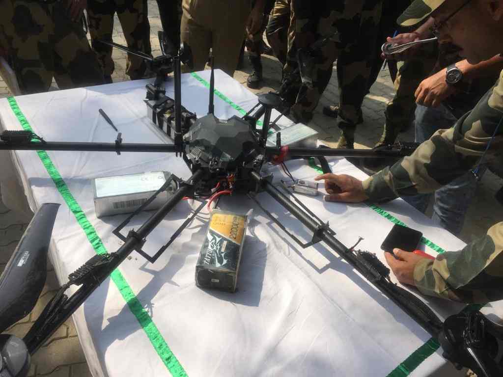 Pakistani Drone Shot Down By BSF In J&K's Kathua