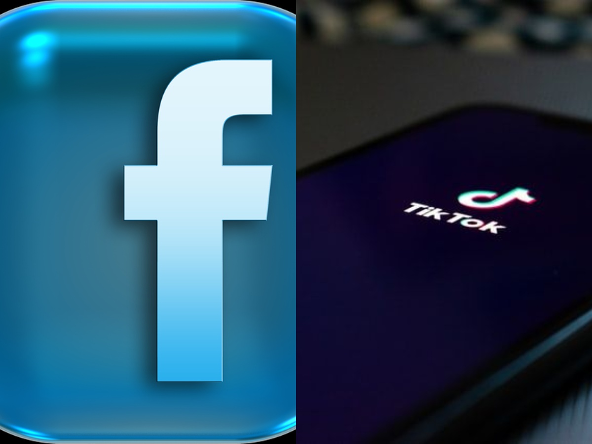 Facebook and TikTok