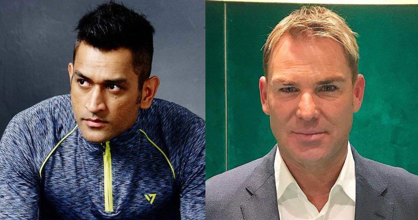 Shane Warne Dhoni
