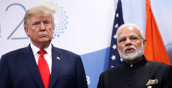 Donald Trump and Narendra Modi
