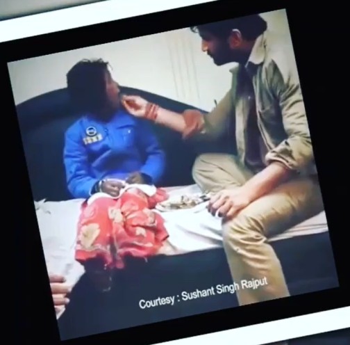 Sushant Feeding Child