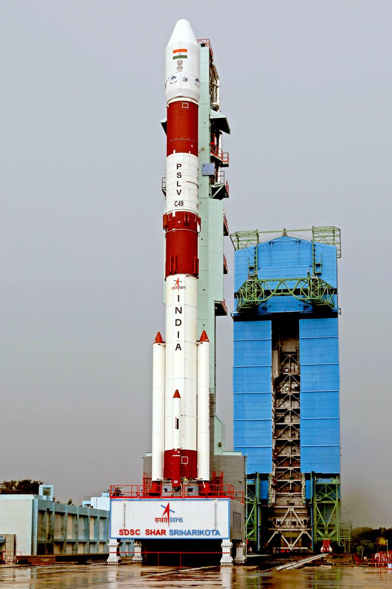 India's PSLV rocket lifts-off with radar imaging satellite - The ...