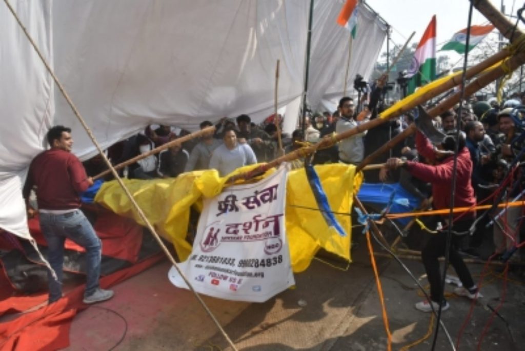 Singhu Border Violence