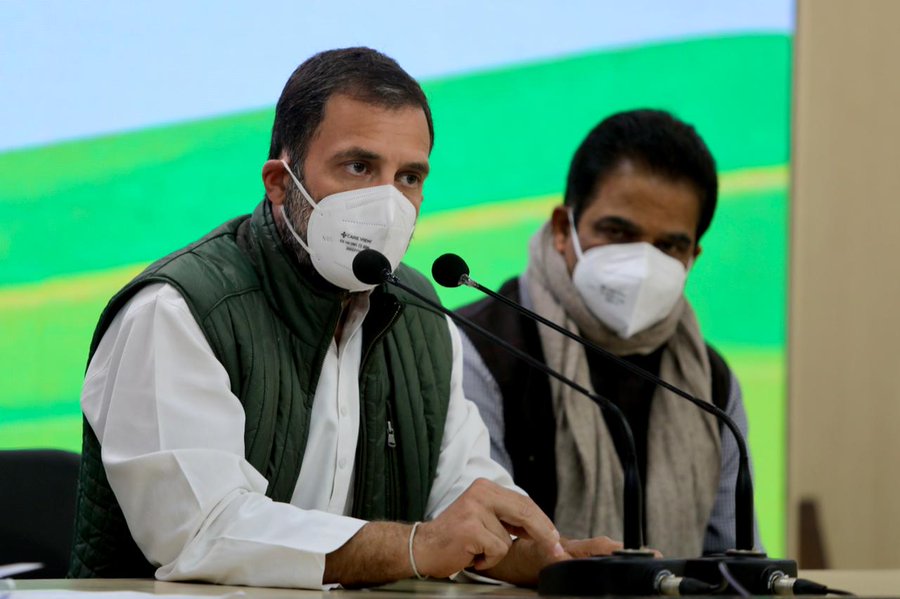 Rahul Gandhi PC Congress Twitter