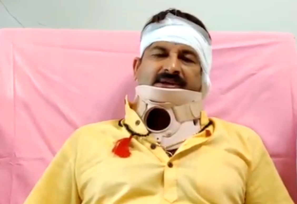 Manoj Tiwari Injured