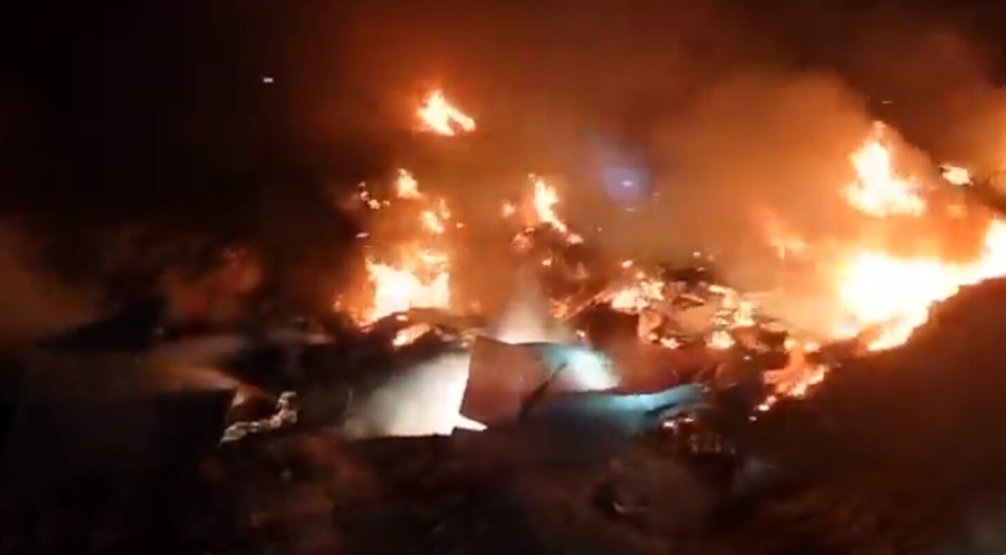 Plane crash in Barmer (1)