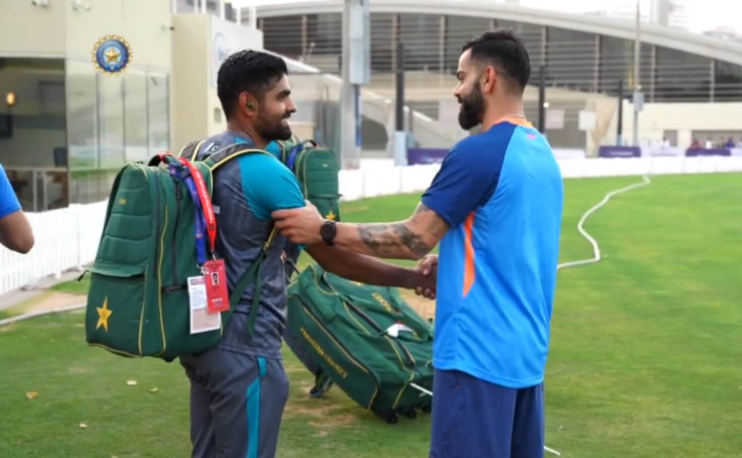 Virat Kohli and Babar Azam Meet Ahead Of Asia Cup match clash (1)