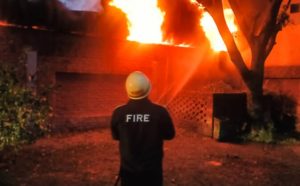 Firemen dousing flames Kota IANS Sep 28 (1) (1)