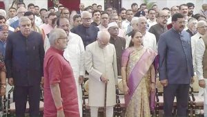 Jagdeep Dhankar attends VP oath taking ceremony IANS (1) (1)