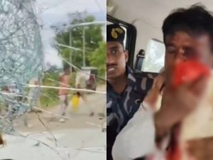 Khagen Murmu BJP MP attacked in Bengal (1) (1)