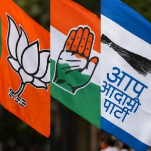 BJP Congress and AAP Flag Collage ChatGPT Image Dec 3, 2025, 12_19_00 PM