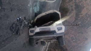 Scorpio overturns in Chamoli (1) (1)