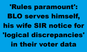 SIR Notice Bengal