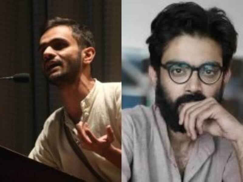 Umar Khalid and Sharjeel Imam Collage (1)