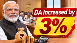 DA Increased by 3%_ Modi and Rupee Savings