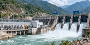 Mountain Dam and Turbulent River (1)